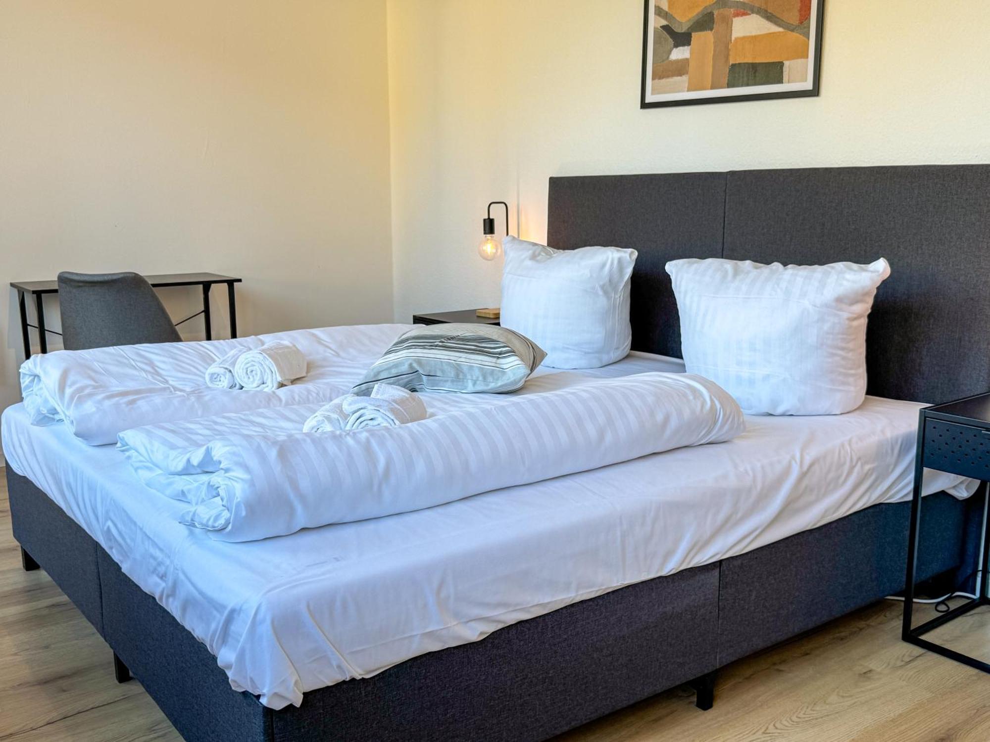 Apartment Duesseltal Messe 100Qm Düsseldorf Eksteriør billede